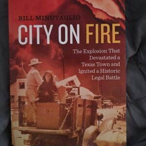 City On Fire by Bill Minutaglio - Red & Yellow Cover